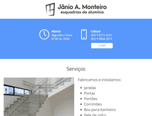 Tablet Screenshot of janioalves.com
